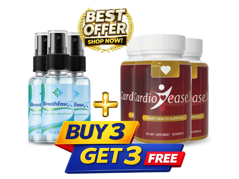 3 BreathEasex + 3 Cardio Easex